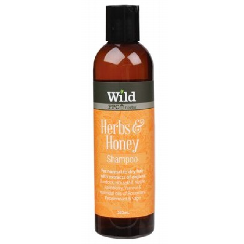 Herbs & Honey Shampoo 250ml by WILD